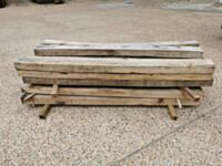 Rustic Oak Sleeper 3000 x 200 x 100mm (only whats in stock is available)