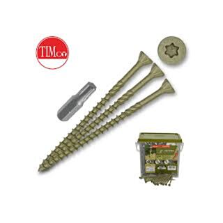 C2 Decking Fix TX CSK Green 4.5mm x 50mm (250/BOX)