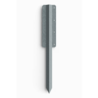 FENCEMATE® Galvanised Double Sleeper Pin Straight Bracket 750x2mm