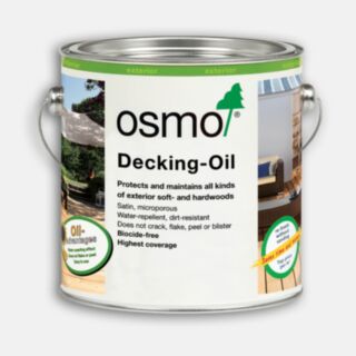 Osmo Decking Oil Douglas Fir (Satin)  Finish  2.5L (2)