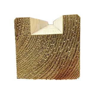 Sawn Carcassing 100x100 Planed (95x95mm) End Post Celcure Treated - 70% PEFC Certified