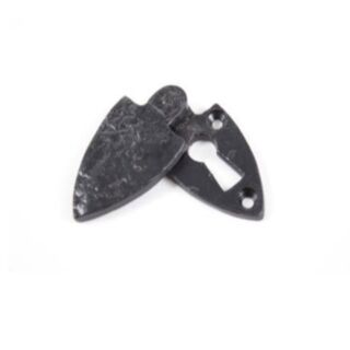 1453/4 Black Antique Escutcheon Covered C036/4