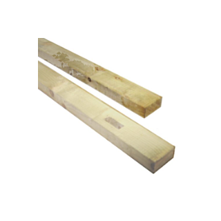 Softwood Morticed Wallplate Celcure Treated 47x100x1.83m