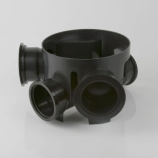 Brett Martin Underground 280mm Dia. Shallow Access Chamber (205mm Invert) inc. 2 Socket Plugs
