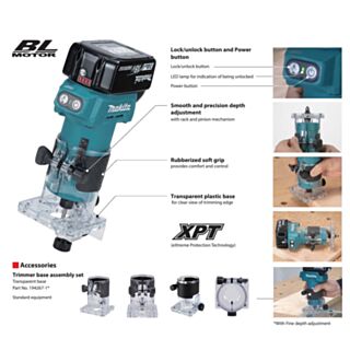 Makita DRT52Z 18V LXT Brushless 1/4