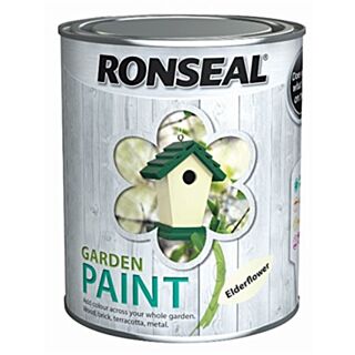 Ronseal Garden Paint (Elder Flower) 750ml