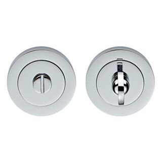 Thumb Turn and Release (polished chrome)