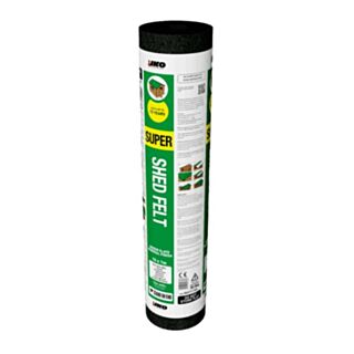 IKO Polyester Reinforced Green Mineral Super Shed Felt 17.2-21.5kg 10m