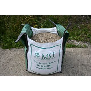 10mm Shingle - Bulk Bag -  Colour may vary  size  4/10mm