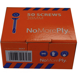 NoMorePly Torx Head 38mm Screws (200)