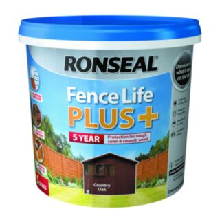 Ronseal FENCELIFE PLUS COUNTRY OAK 5LT