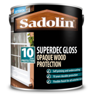 Sadolin SUPER WHITE Superdec Gloss 1 litre