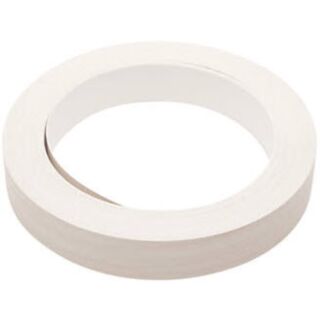 White Plastic Edging Strip (Per Mtr) Iron on