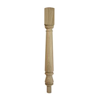 White Oak Newel Turn 725 mm 90mm