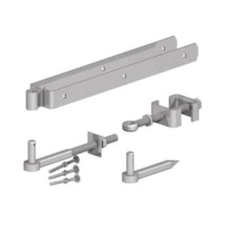 GATEMATE® Field Gate Adjustable Double Strap Hinge Set | 24 600mm Galvanised