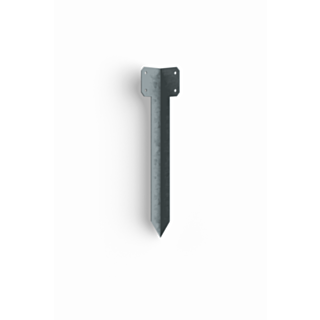 FENCEMATE® Galvanised Sleeper Pin Corner Bracket 365x2mm