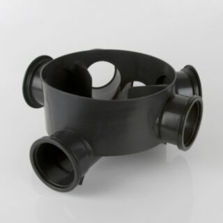 5 Inlet 315mm diameter Shallow Access Chamber Base - Underground