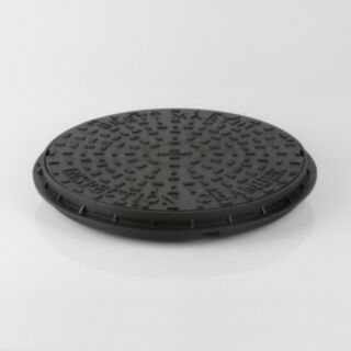 Secured Plastic Cover & Frame 110mm Underground 450mm Diameter