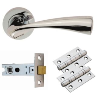 Sintra Door Latch Pack (polished chrome)