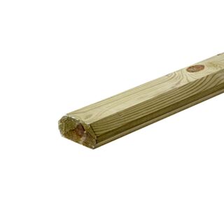 Large Traditional Decking Base Rail 2400 x 32 x 68mm Treated