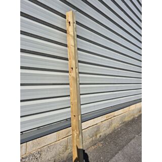 Softwood Morticed Corner Fence Posts Celcure Treated 100x100x2.4m