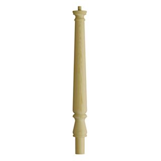 Newel Turning Hemlock 82mm