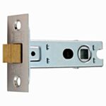 Tubular Mortice Latch with Bolt Through Facility c/w Round and Square Forends Strikes and Dust Box