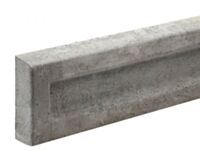 Concrete Gravel Board 152mm x 1830mm recessed (6" x 6+char(39)+ )