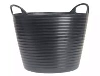 Heavy Duty Black FlexTub 28 ltr