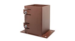 Metpost Flush Fitting Boltdown Box System 2 100 x 100mm