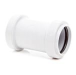 Polypipe WP25 32mm St. Coupler White