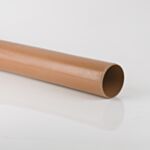 3m Plain End 110mm Underground Pipe