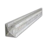 Concrete Corner (Slotted) Post 2440mm 4 way weathered top
