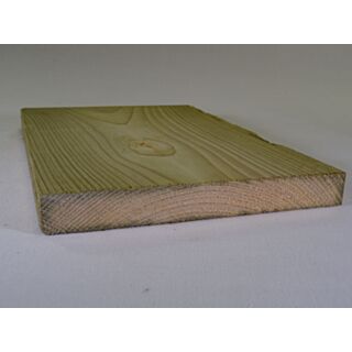 Sawn Carcassing Planed One Face Celcured 21x175 (Sq.Deal) - 70% PEFC Certified