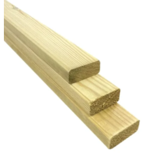 Softwood (RW) UC3 Treated Landscape Batten 4 eased corners 20x44x4800mm   (220)