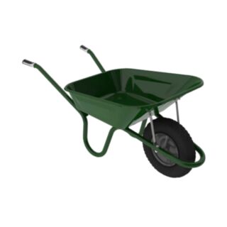 Green Contractors Wheelbarrow 85 Litres