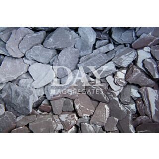 Blue Slate Chippings (30-50mm) - 25kg Bag (60)