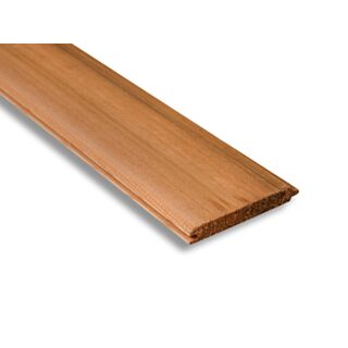 Western Red Cedar Cladding PTGV 18x94mm  (84mm Fin.Face) 70% PEFC Certified