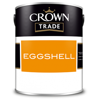 Crown Trade White Eggshell 2.5 litres