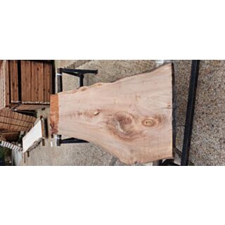 Elm Kiln Dried Waney Edge Board - 54mm x 630mm x 2600mm - Centre board