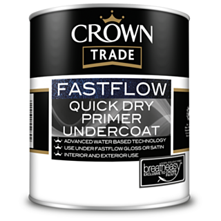 Crown Trade Charcoal Grey Fast Flow QD Undercoat 2.5 litres