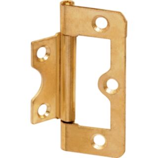 Flush Hinge Electro Brassed 40mm (Pre-packed as a pair) J135/4