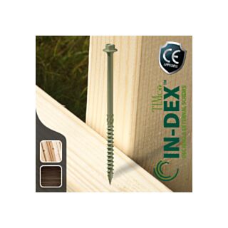 Index Timber Screw HEX GRN 6.7x150 (Box 50)