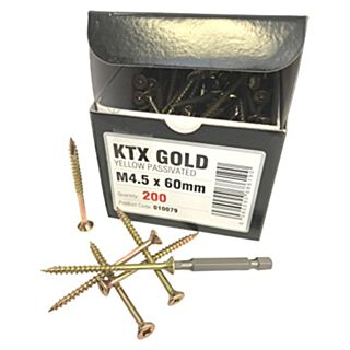 5 x 30mm Concept KTX Drive Screws 200 in a box