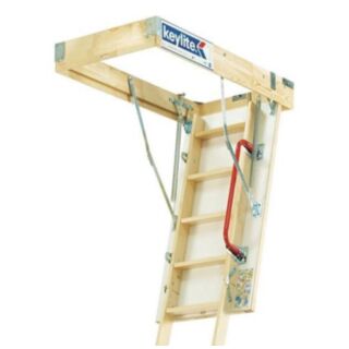 600x1200mm Keylite Timber Loft Ladder