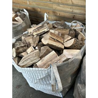 Seasoned Ash Logs 1m3 Bulk Bag ( Av moisture under 20% 225mm Logs)