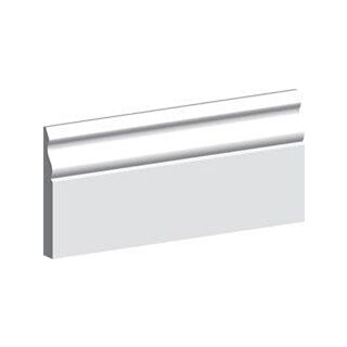 MDF Ogee 1 Skirting 18 x 144mm 5.4m Length - FSC® 70% Certified