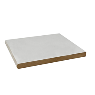MDF Window Board White Primed 25 x 350mm (Nosed Only) FSC® Mix Credit Certified