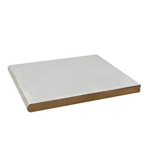 MDF Window Board White Primed 25 x 350mm (Nosed Only) FSC® Mix 70% Certified