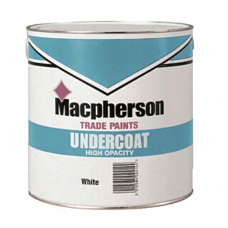 Macphersons Trade Undercoat Oil Based White 1lt